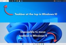 Explained: Why you can’t move Windows 11 taskbar like Windows 10, according to Microsoft Taskbar in Windows 10 can be moved to the sides or top but Taskbar in Windows 11 cannot be moved