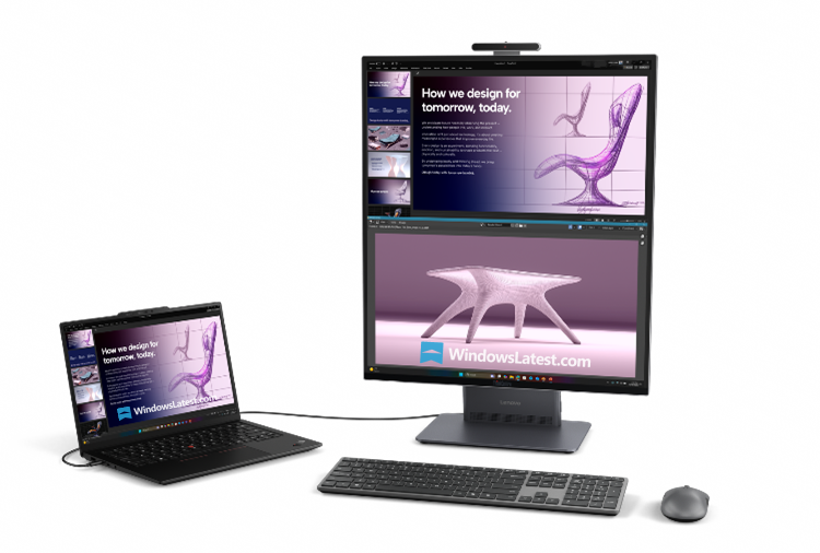 ThinkCentre X AIO Aura Edition for CES 2026