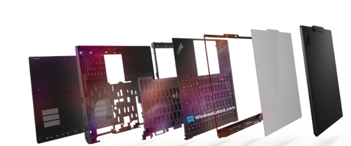 ThinkPad X1 Aura Edition Space Frame