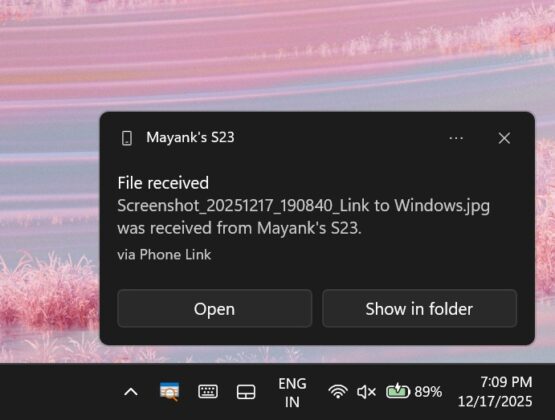 You can now lock Windows 11 from Android remotely, send files to PC ...