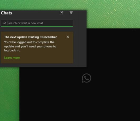 WhatsApp is logging more Windows 11 users out to push its new slow web-wrapper app WhatsApp issues fresh warning to users that they will be logged out of the app after a new update starting December 9