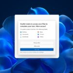 Windows 11 AI ask consent to access personal files