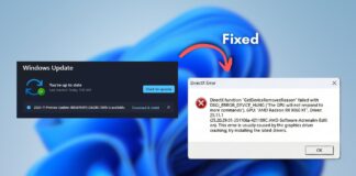 Windows 11 KB5070311 Update fixed AMG GPU issue in some PCs