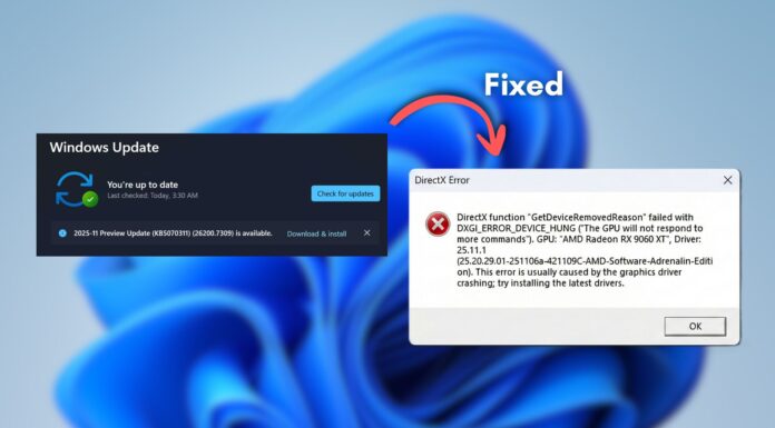 Windows 11’s last update of 2025 quietly fixes AMD GPU hangs, haunting Battlefield 6, Call of Duty Black Ops 7, ARC Raiders Windows 11 KB5070311 Update fixed AMG GPU issue in some PCs