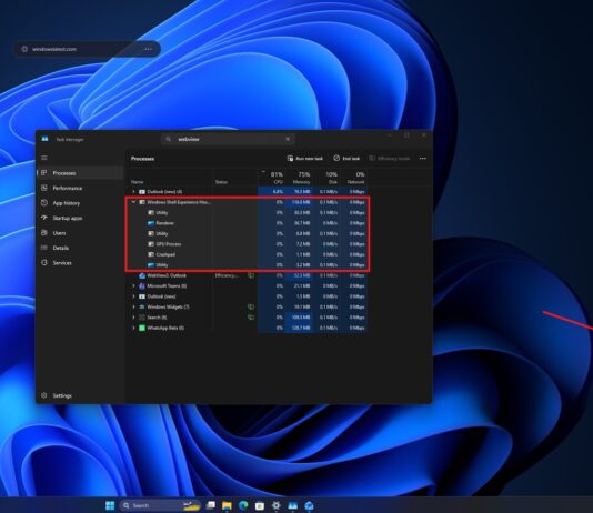 Windows 11’s “Agenda” view in the Notification Center is a WebView2 (web app component), not native Windows 11 Notification Center WebView2