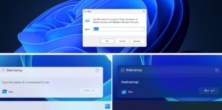 Windows 11 Run redesign