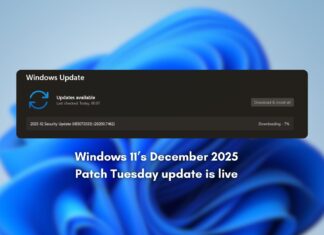 Windows 11’s December 2025 Patch Tuesday update rolls out