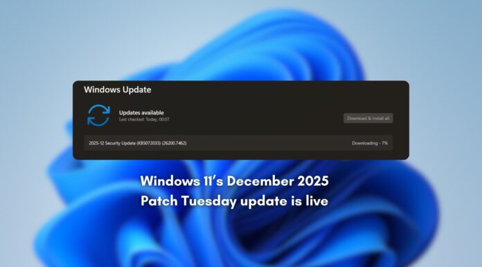 Windows 11 December 2025 update overview, everything you need to know Windows 11’s December 2025 Patch Tuesday update rolls out