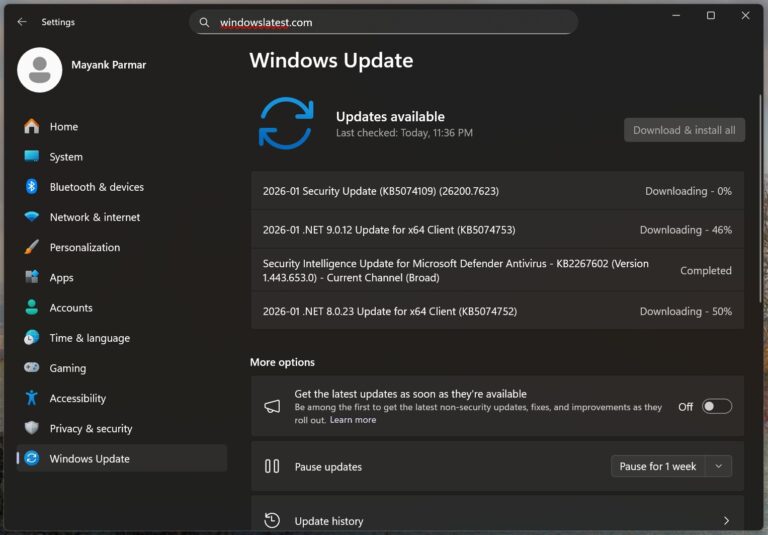 windows 11 update probleme januar 2026