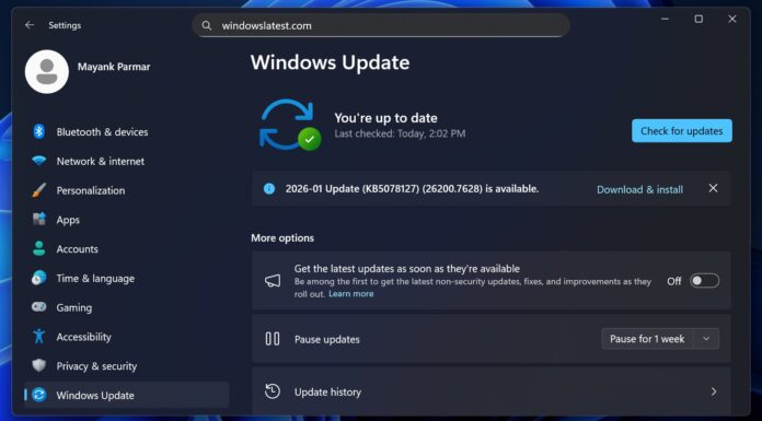 Microsoft confirms Windows 11 KB5074109 January update BSOD, boot ...