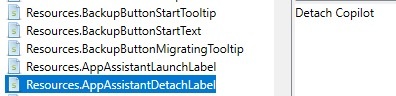 Detach Copilot references