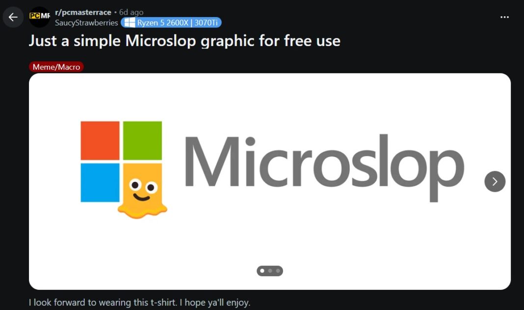 Backlash Browser Windows 11 users coin “Microslop” as AI backlash grows, and even a ...
