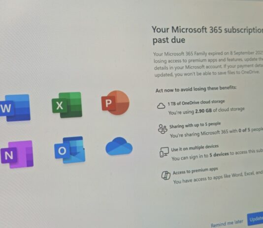 Microsoft 365 subscription