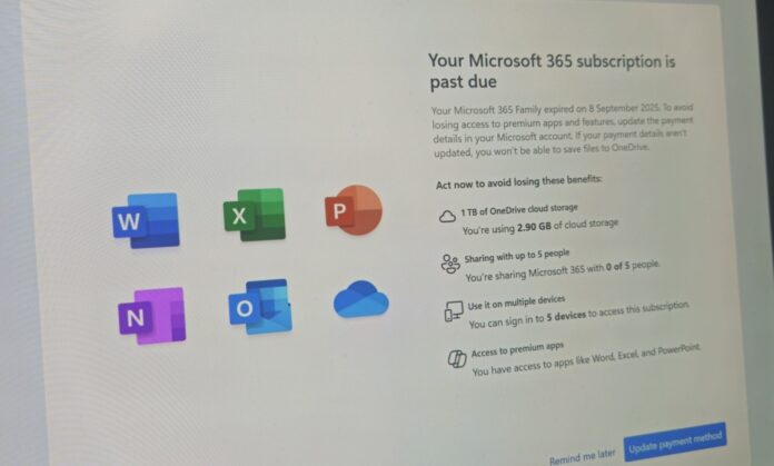 Microsoft 365 subscription