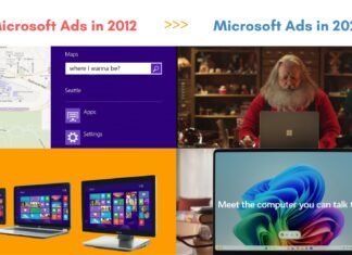 Microsoft Ads in 2012 vs Microsoft Ads in 2025