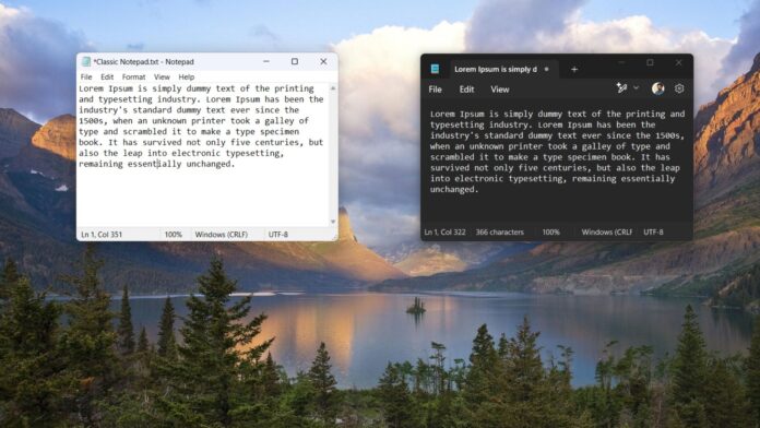 Notepad for Windows Notepad for Windows