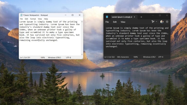 Microsoft says Notepad on Windows 11 is now "elevated", as it adds new ...