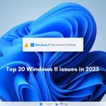 Top 20 Windows 11 issues in 2025