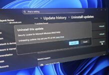 Uninstall Windows 11 KB5074109