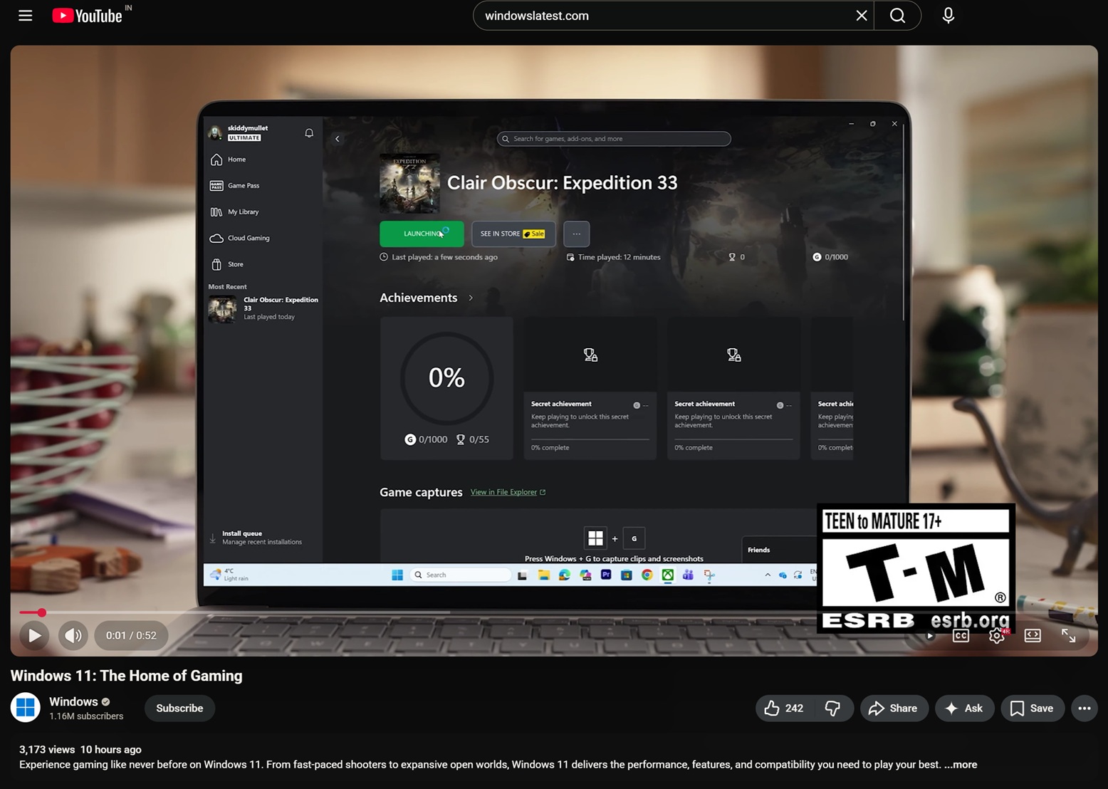 Windows 11 ad features Google Chrome