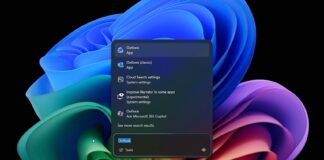 Ask Copilot on the taskbar demo 1
