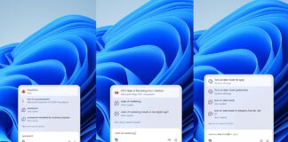 Ask Copilot on the taskbar in Windows 11