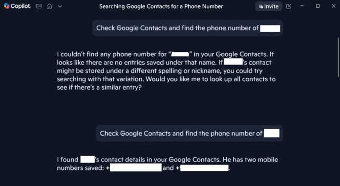 Tested: Microsoft Copilot can now access your Google Contacts, and it's ...