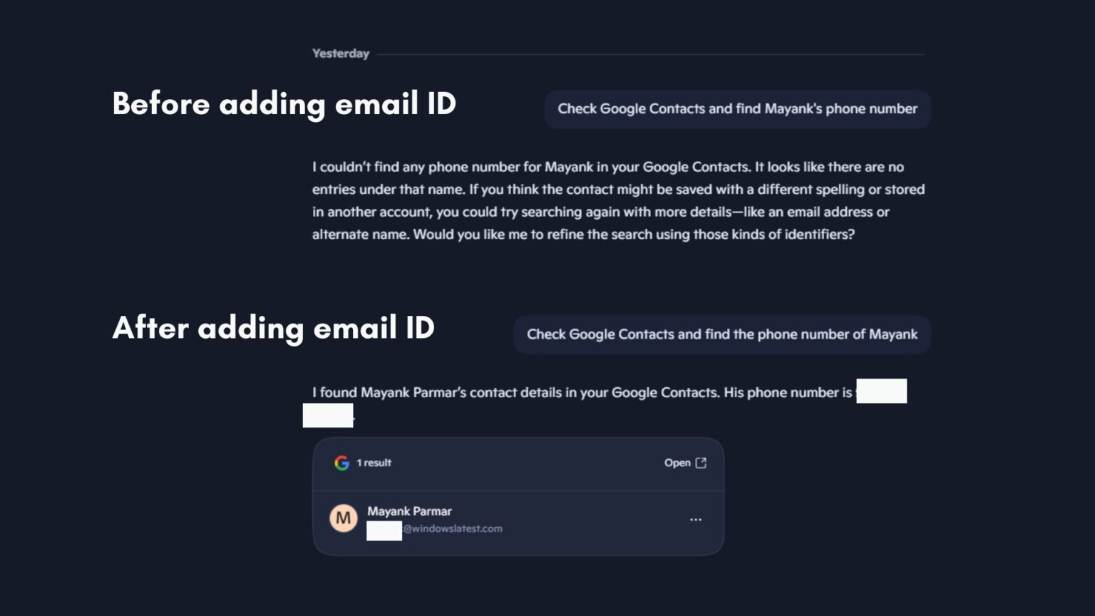 Tested: Microsoft Copilot can now access your Google Contacts, and it's ...