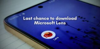 February 9, 2026 is the last day you can download Microsoft Lens