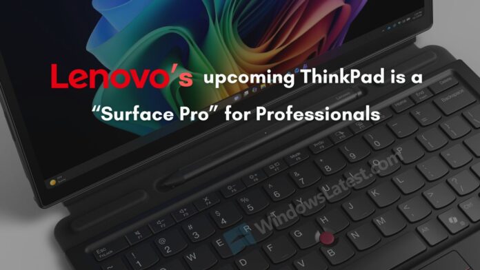 Lenovo ThinkPad X13 Detachable looks like a Surface Pro built for Professionals