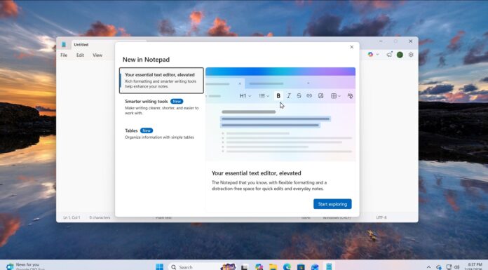 Exclusive: Microsoft is adding image support to Notepad on Windows 11 Notepad with images support