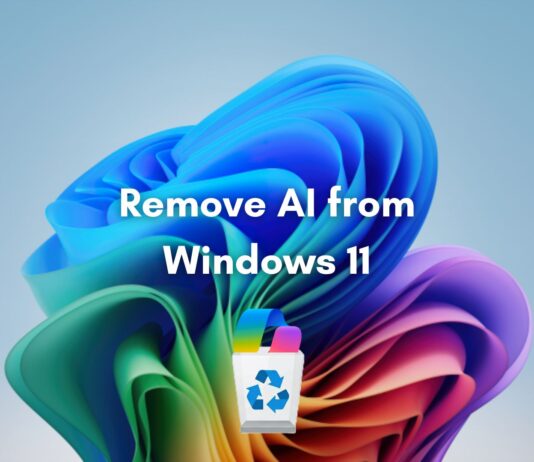 Complete guide to Remove AI features from Windows 11