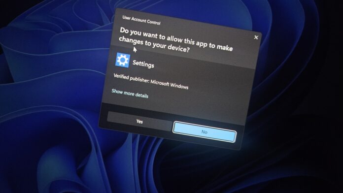 Windows 11 Storage requesting admin permission