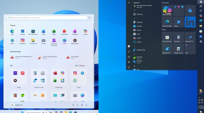 Windows 11 vertical taskbar