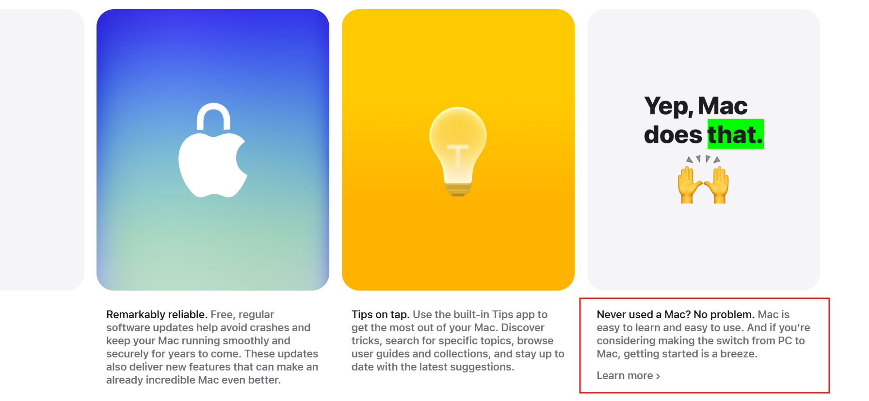 Apple trying to convince people that switching to mac from PC is a breeze