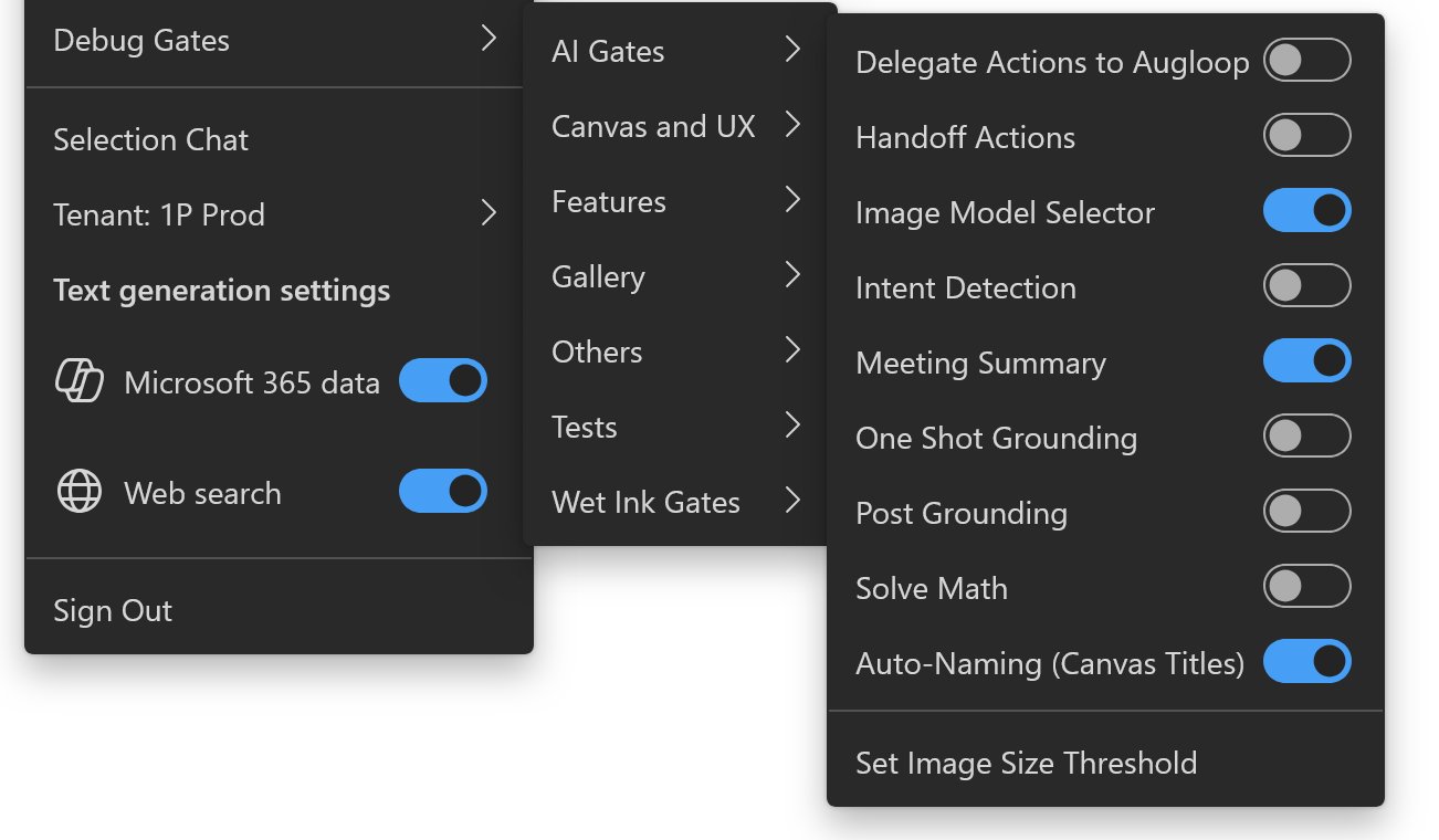 Auto-Naming among other features in Copilot Canvas