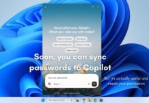 Copilot will get the ability to sync your passwords with your permission
