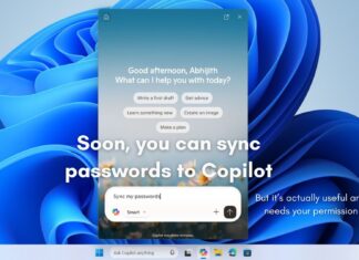 Copilot will get the ability to sync your passwords with your permission