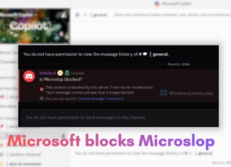 Copilot's official Discord channel was locked down after users went haywire with unflattering nicknames targetted at Microsoft