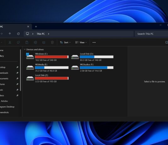 File Explorer search performance on Windows 11