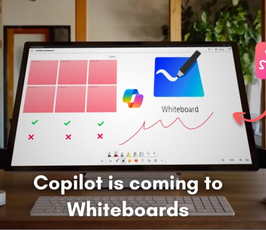 Microsoft is building Copilot Canvas, an AI-powered Whiteboard with image generation and more