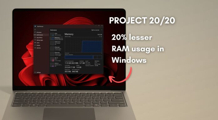 Microsoft once tried to cut Windows 11 RAM usage, install size by 20%, now it’s trying again in 2026 Microsoft’s internal 20/20 project aimed to reduce Windows RAM usage by 20 percent, but it was never completed