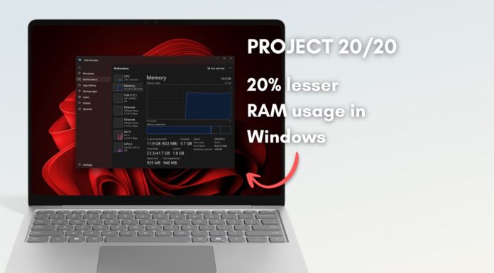 Microsoft once tried to cut Windows 11 RAM usage, install size by 20%, now it’s trying again in 2026 Microsoft’s internal 20 20 project aimed to reduce Windows RAM usage by 20 percent, but it was never completed