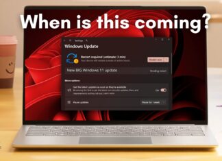 When is the new Windows 11 feature packed performance improvement update coming