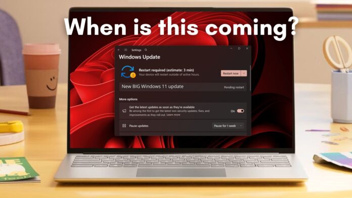 When is the new Windows 11 feature packed performance improvement update coming