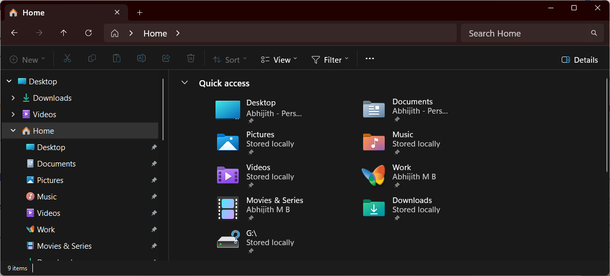 Windows 11 File Explorer