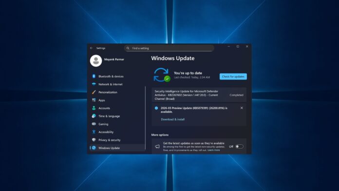 Windows 11 KB5079391 update
