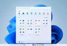 Windows 11 apps in the Start menu