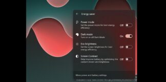 Windows 11 new dark mode toggle