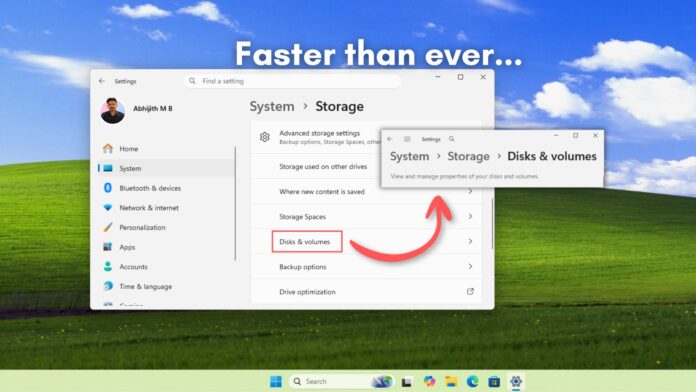 Major speed improvement to Windows 11 Storage settings page is here Major speed improvement to Windows 11 Storage settings page is here